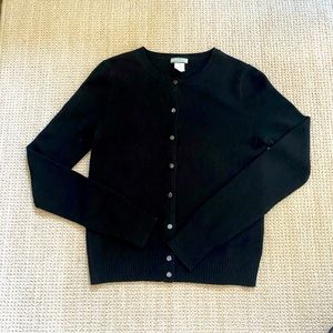 J.Crew Jackie Cashmere Cardigan Size S in Black